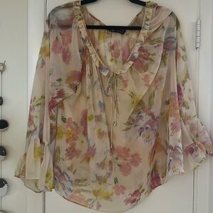 Flowy flower Zara top